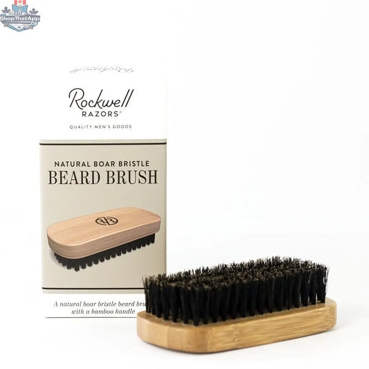 Rockwell Beard Brush with Natural Boar Bristle - Shopthatapp.ca