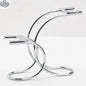 Merkur Shaving Stand for DE Safety Razor - Curved Chrome Design - Shopthatapp.ca