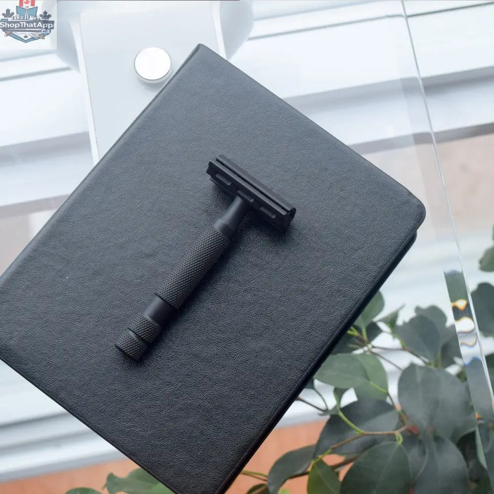 Rockwell 6S Adjustable Safety Razor - Matte Black PVD with 6 Settings for Ultimate Shaving Control - Shopthatapp.ca