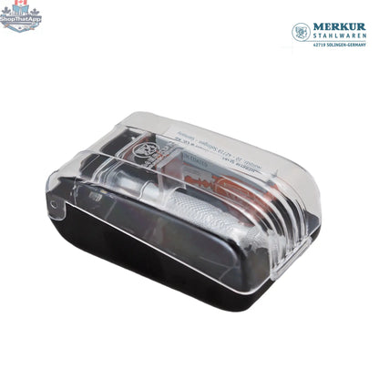 Merkur 333C Double-Edge Safety Razor Set with Bright Chrome Finish and 10 Blades - Shopthatapp.ca