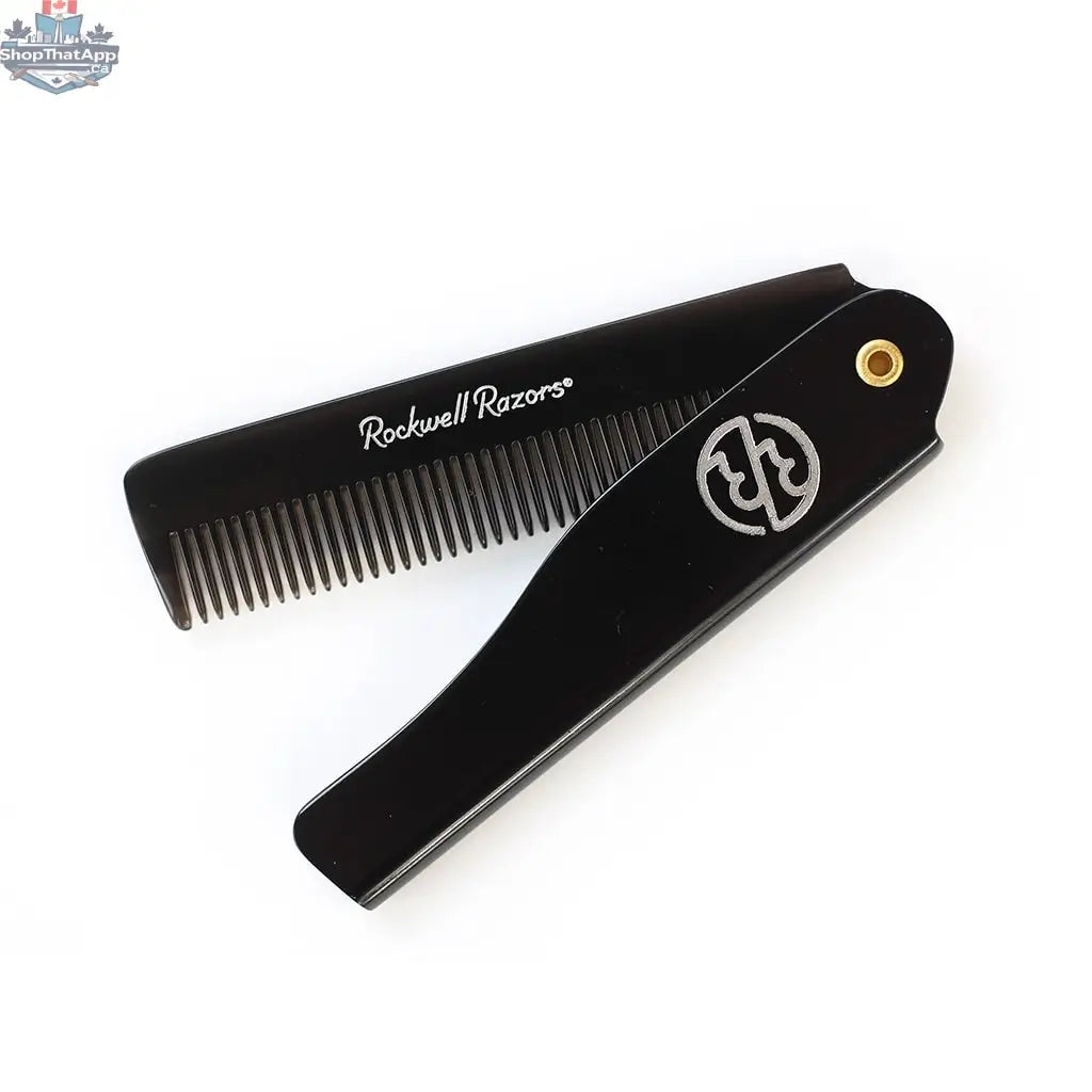 Rockwell Folding Hair Styling Pocket Comb - Stylish and Portable Rockwell Folding Hair Comb - Shopthatapp.ca