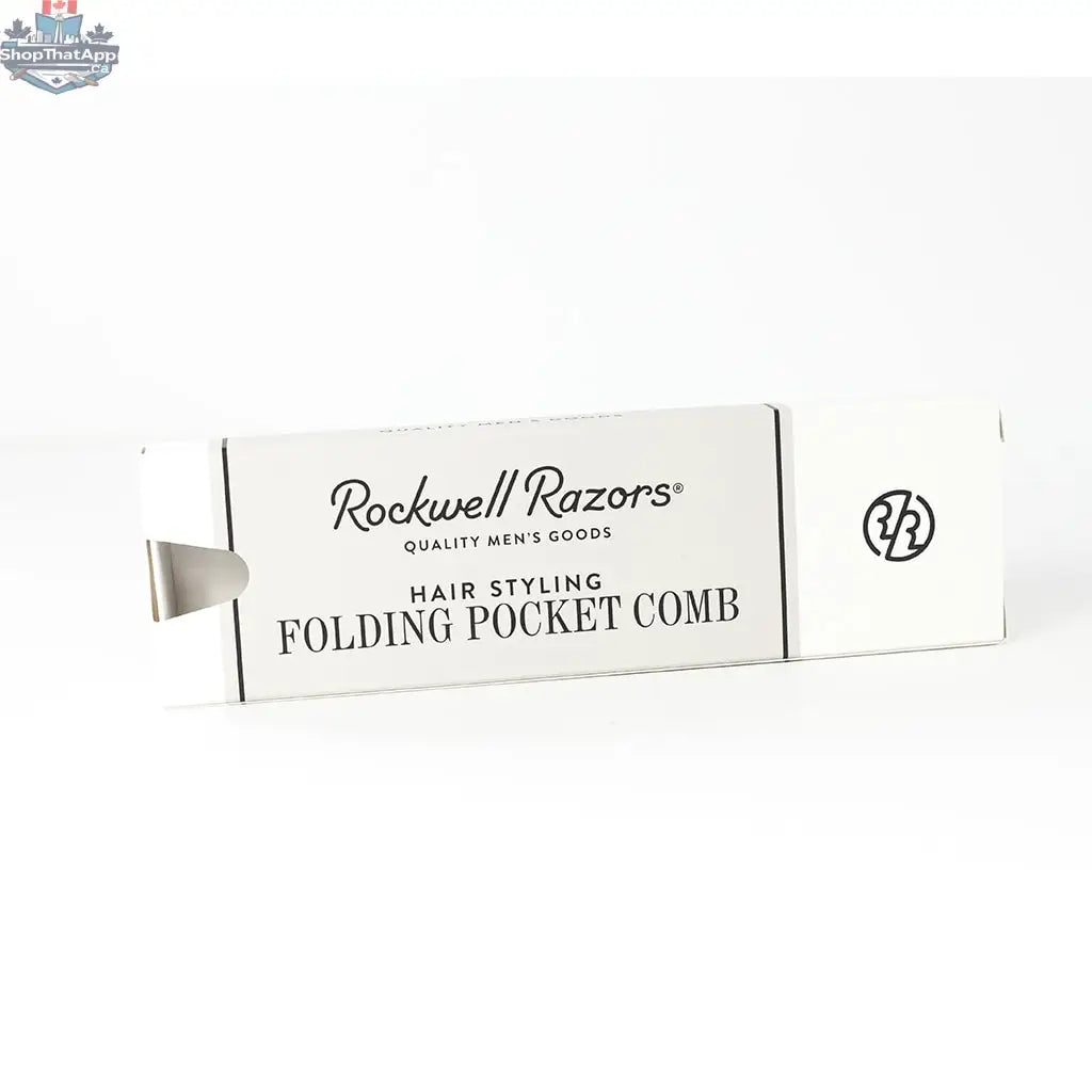Rockwell Folding Hair Styling Pocket Comb - Stylish and Portable Rockwell Folding Hair Comb - Shopthatapp.ca