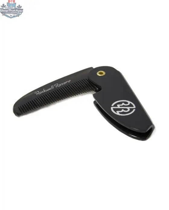 Rockwell Moustache Comb - Folding and Portable Beard Grooming Tool - Shopthatapp.ca