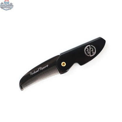 Rockwell Moustache Comb - Folding and Portable Beard Grooming Tool - Shopthatapp.ca