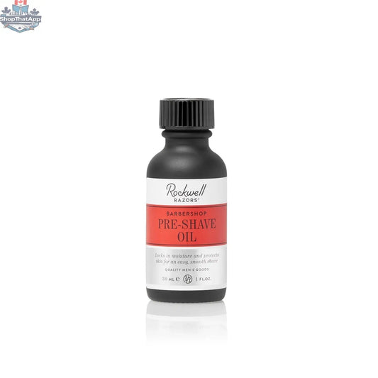Rockwell Razors Pre-Shave Oil Barbershop Scent (1floz / 30ml) - Shopthatapp.ca