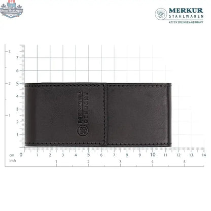 Merkur 23C Safety Razor Set with Black Leather Case and 10 Blades - Shopthatapp.ca