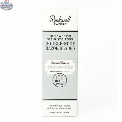 Rockwell Double-Edge Blades - 100-Pack - Shopthatapp.ca