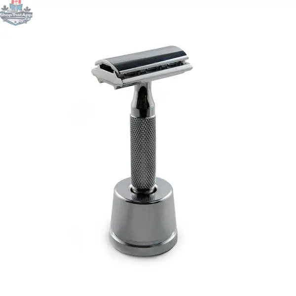 Rockwell Inkwell Razor Stand - Gunmetal Chrome - Shopthatapp.ca