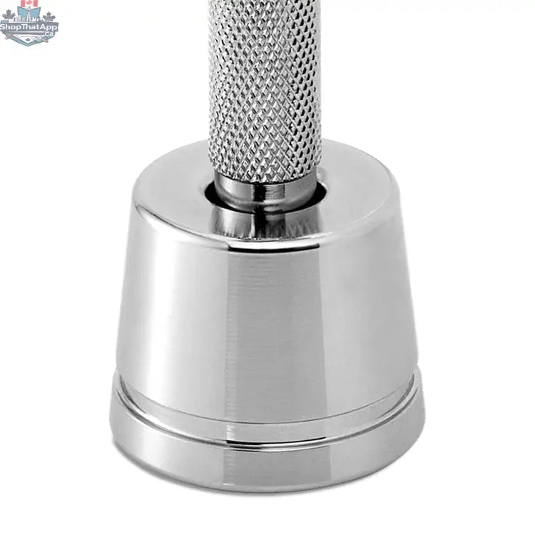 Rockwell Inkwell Razor Stand - White Chrome for the Ultimate Rockwell Razor Stand Experience - Shopthatapp.ca