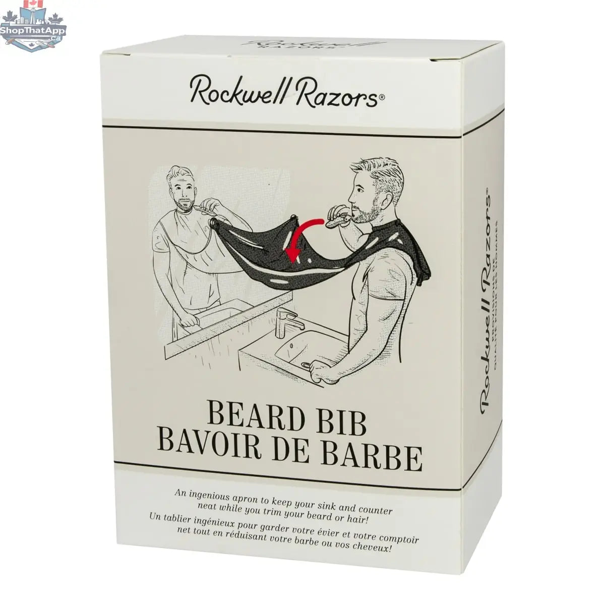 Rockwell Razors Beard Bib Bundle with Manicure Set Display - Shopthatapp.ca