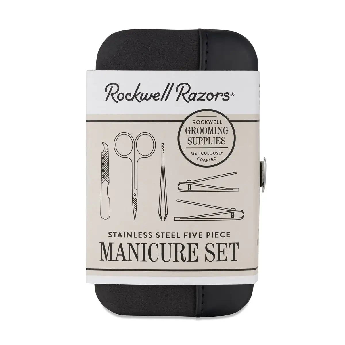 Rockwell Razors Beard Bib Bundle with Manicure Set Display - Shopthatapp.ca