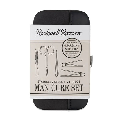 Rockwell Razors Beard Bib Bundle with Manicure Set Display - Shopthatapp.ca