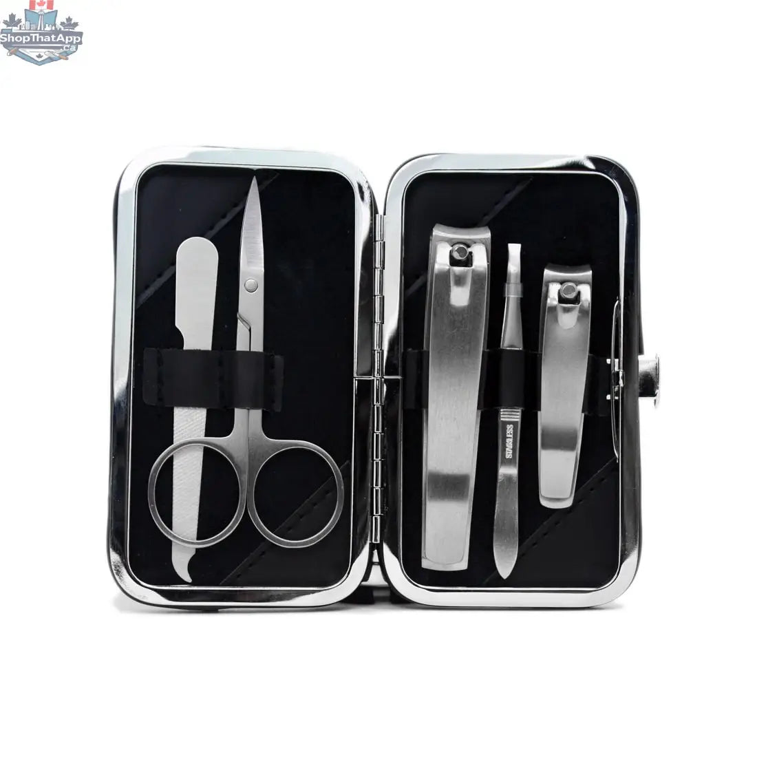 Rockwell Razors Beard Bib Bundle with Manicure Set Display - Shopthatapp.ca