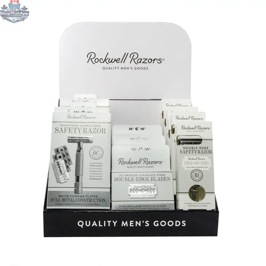 Rockwell Razors Shave Bundle - Complete Hardware Display Set - Shopthatapp.ca