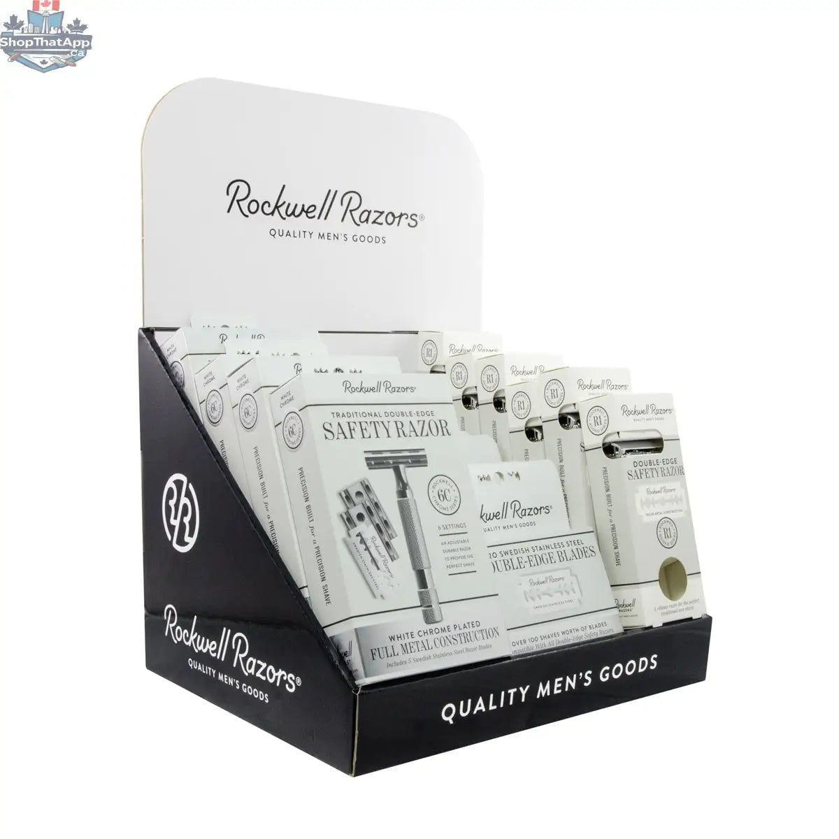 Rockwell Razors Shave Bundle - Complete Hardware Display Set - Shopthatapp.ca