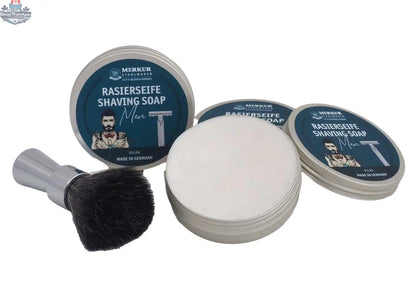 Merkur Shaving Soap for Men, 100gr - Superior Lather & Smooth Shave - Shopthatapp.ca
