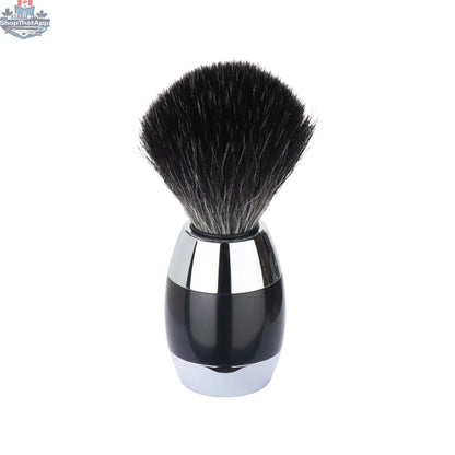 MERKUR Shaving Brush 1201 Vegan Synthetic Hair in Bright Chrome for Premium Quality Shaving - MERKUR shaving brush vegan синтетическая щетина - Shopthatapp.ca