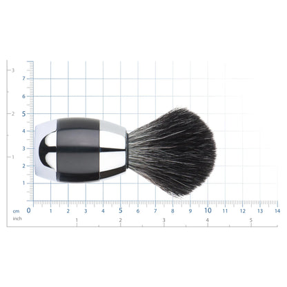 MERKUR Shaving Brush 1201 Vegan Synthetic Hair in Bright Chrome for Premium Quality Shaving - MERKUR shaving brush vegan синтетическая щетина - Shopthatapp.ca