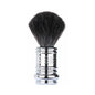 MERKUR Travel Shaving Brush 1381 with Vegan Synthetic Hair in Bright Chrome - Shopthatapp.ca