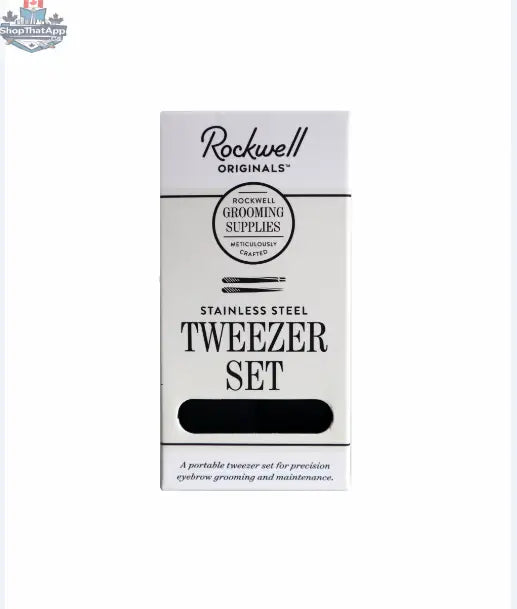 Rockwell Stainless Steel Tweezers Set for Precision and Durability - Shopthatapp.ca