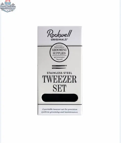 Rockwell Stainless Steel Tweezers Set for Precision and Durability - Shopthatapp.ca