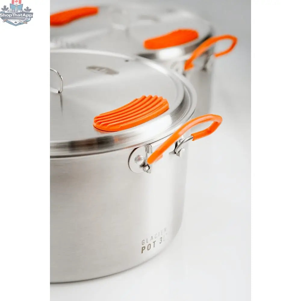 GSI Outdoors Glacier Stainless Steel Base Camper Cookset - Medium ScoutTech