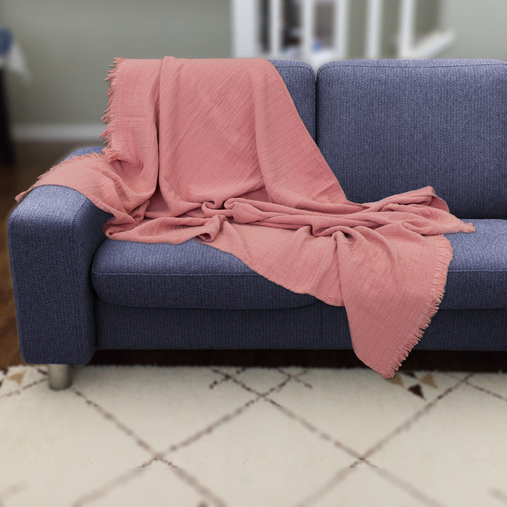 Wearable Seersucker Cotton Throw (2 Colors) - Shopthatapp.ca