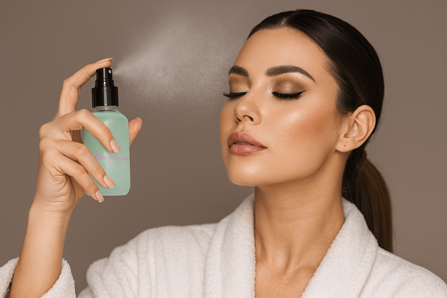 Vegan Setting Spray – Long-Lasting Hold & Natural Finish | FencyGrace Canada - Shopthatapp.ca