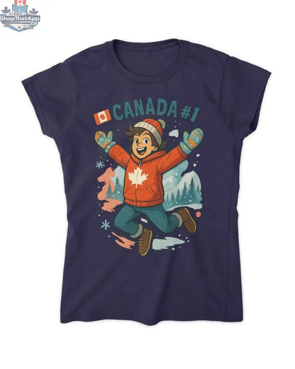 Image of Canada #1 Products showcase from Shopthatapp.ca, featuring a variety of iconic Canadian items displayed on a wooden surface.