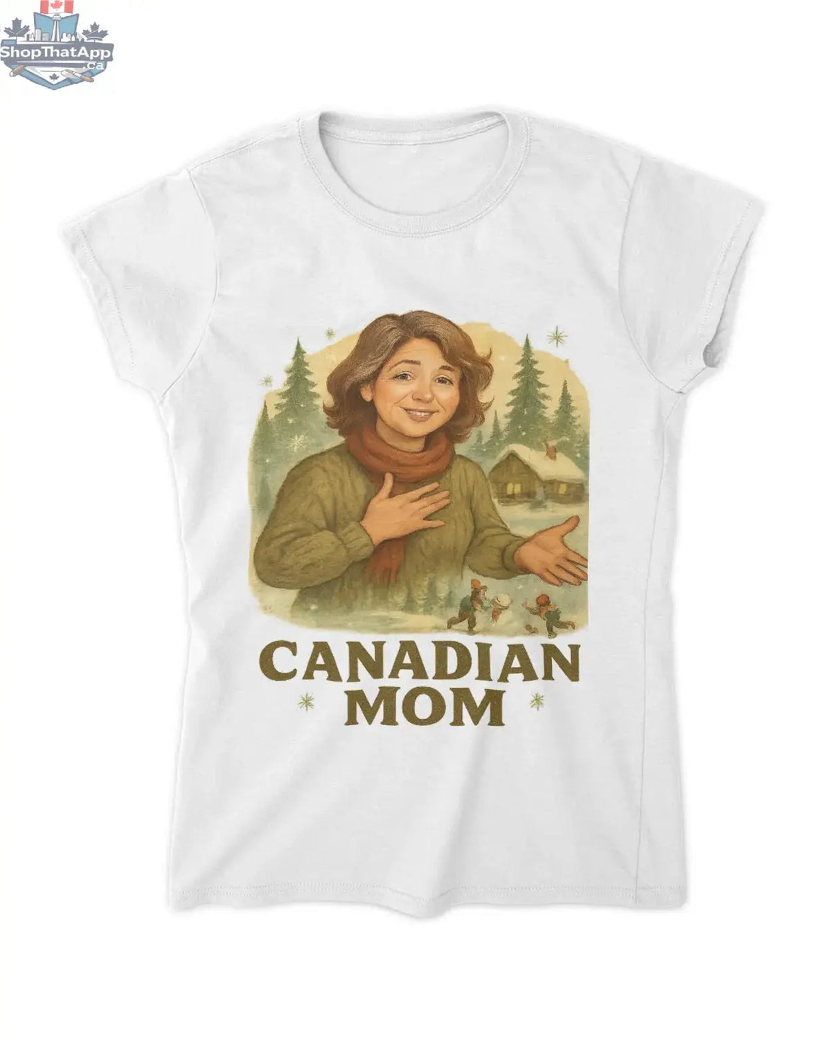 Three beautifully wrapped Canadian mom gifts with ribbons and tags, perfect for special occasions and showing appreciation.