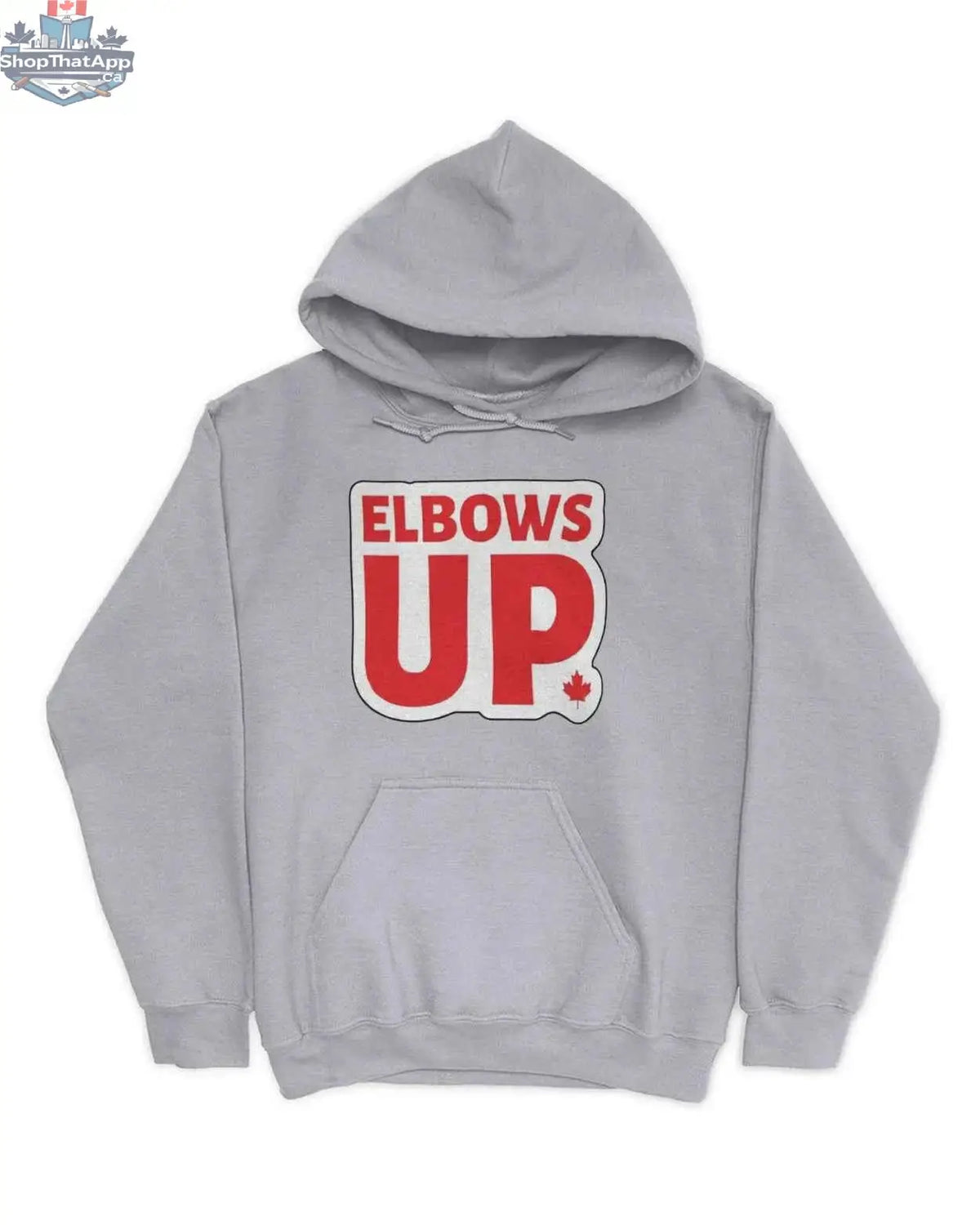 Close-up of a personalized "Elbows Up" gift item with decorative elements, showcasing a unique and meaningful design.