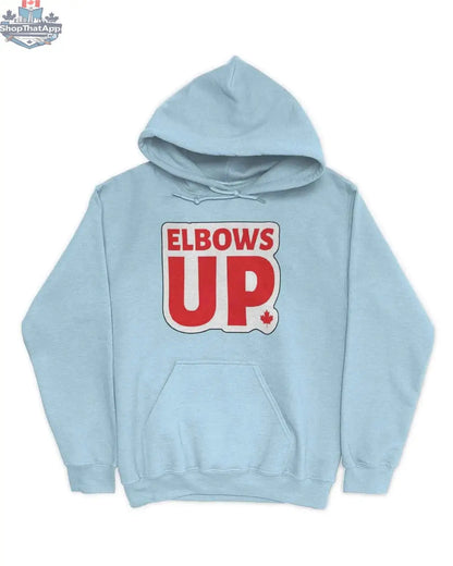 Close-up of a creative gift idea for Elbows Up, featuring unique design elements on a personalized gift item.