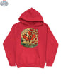 Autumn maple leaves in vibrant red and orange, perfect for seasonal decor, displayed on a natural background.