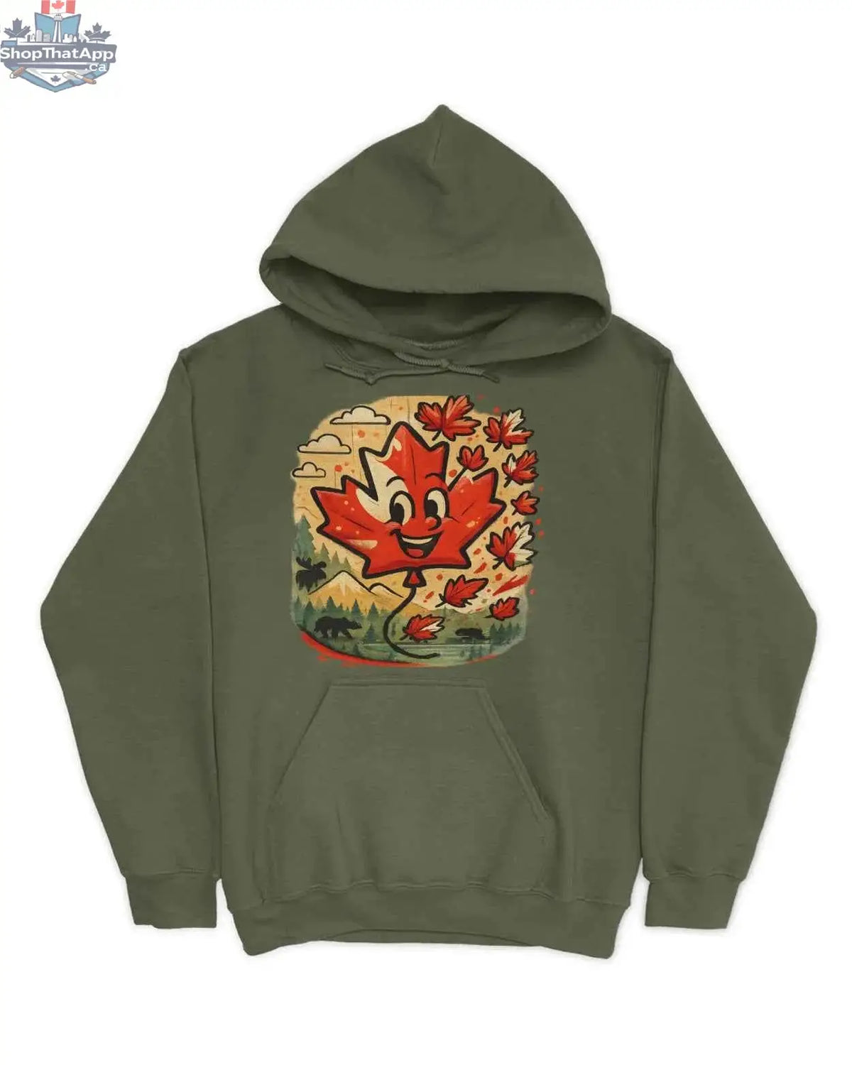 Autumn maple leaves in vibrant red and orange, perfect for fall decor, displayed in a natural setting.