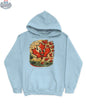 Vivid autumn maple leaves in warm orange and red shades, perfect for nature-inspired fall decor.