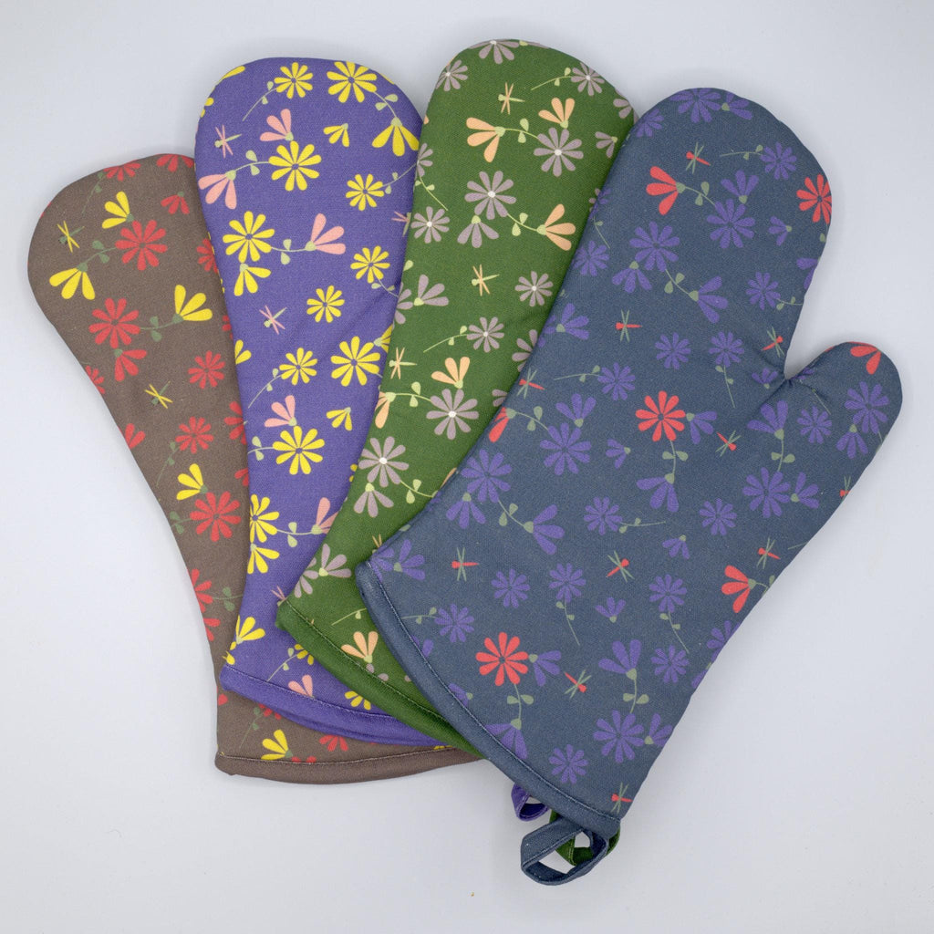 Shy Dragonfly-Oven Mitt & Pot Holder - Shopthatapp.ca