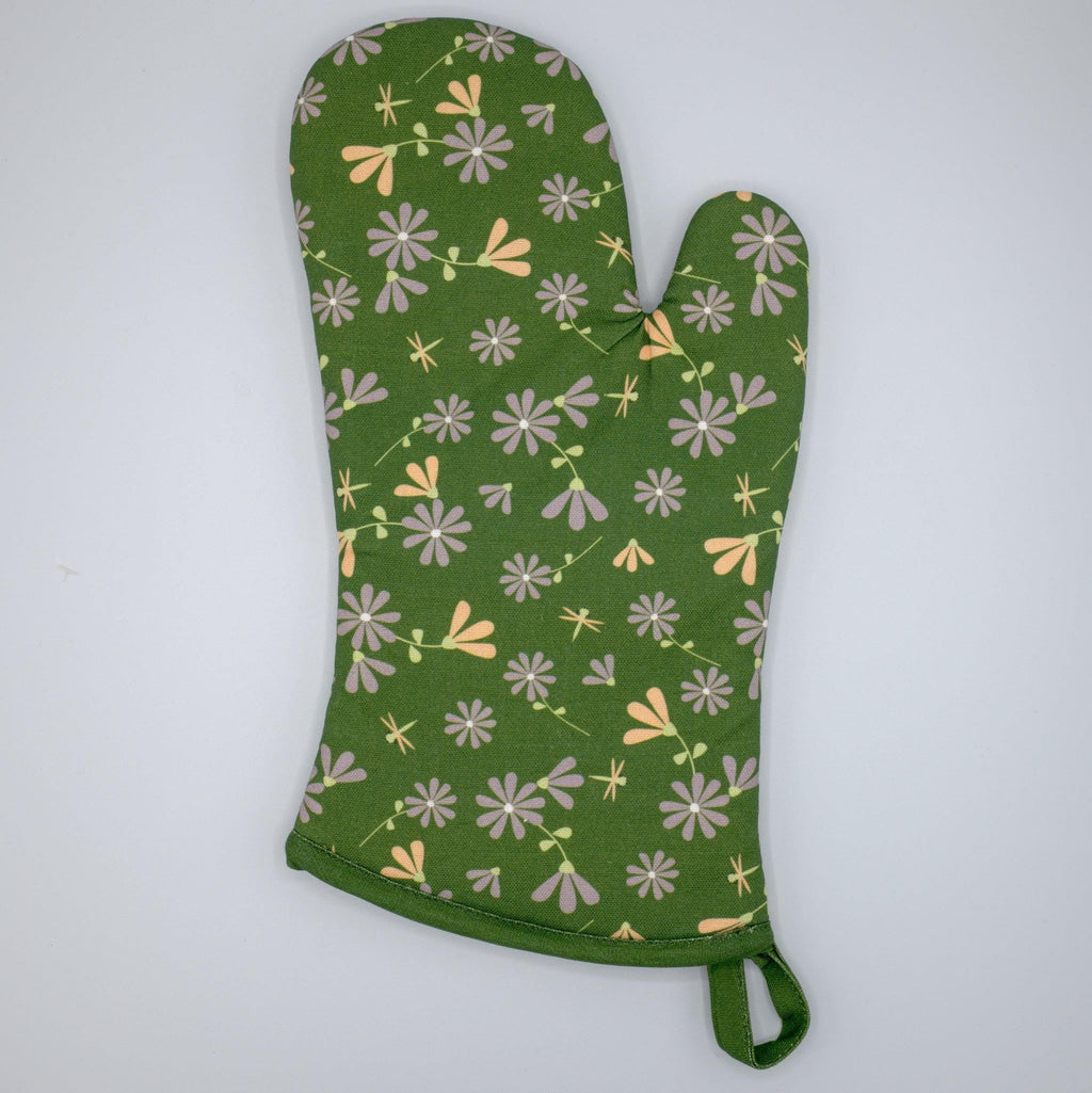 Shy Dragonfly-Oven Mitt & Pot Holder - Shopthatapp.ca