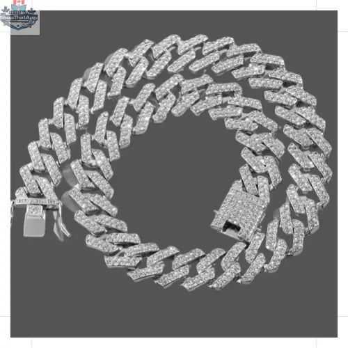 Transform Your Style with Our Premium Silver Cuban Link Chain - Shopthatapp.ca