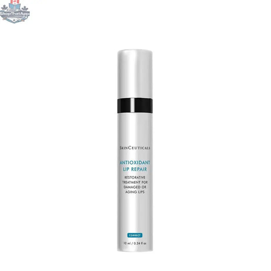 SkinCeuticals AOX Lip Repair tube with applicator, designed to hydrate and protect lips with antioxidant ingredients.