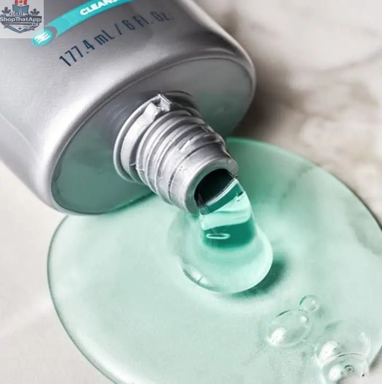 SkinMedica Facial Cleanser in a clear pump bottle, gentle skin care product for cleansing and refreshing skin.