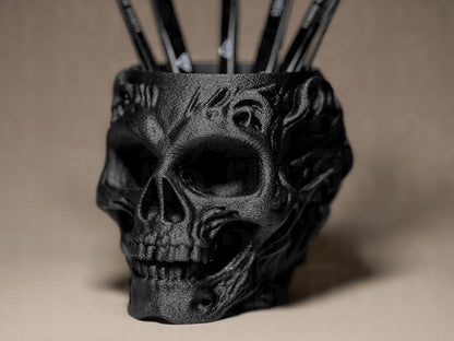 Skull Pen holder - Gothic Skull Series - Shopthatapp.ca