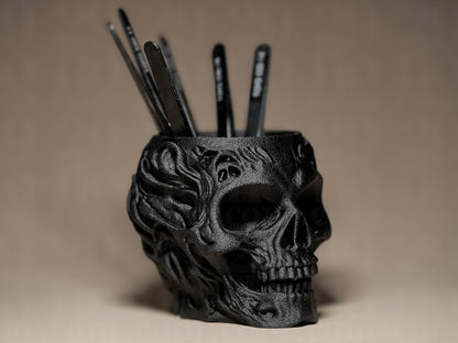 Skull Pen holder - Gothic Skull Series - Shopthatapp.ca