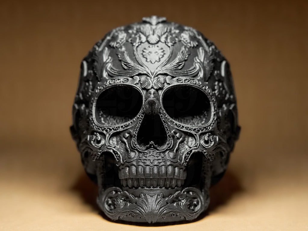 Ornate Skull - Ra Bust Egypt Mythology Decor in Gothic Skull Series