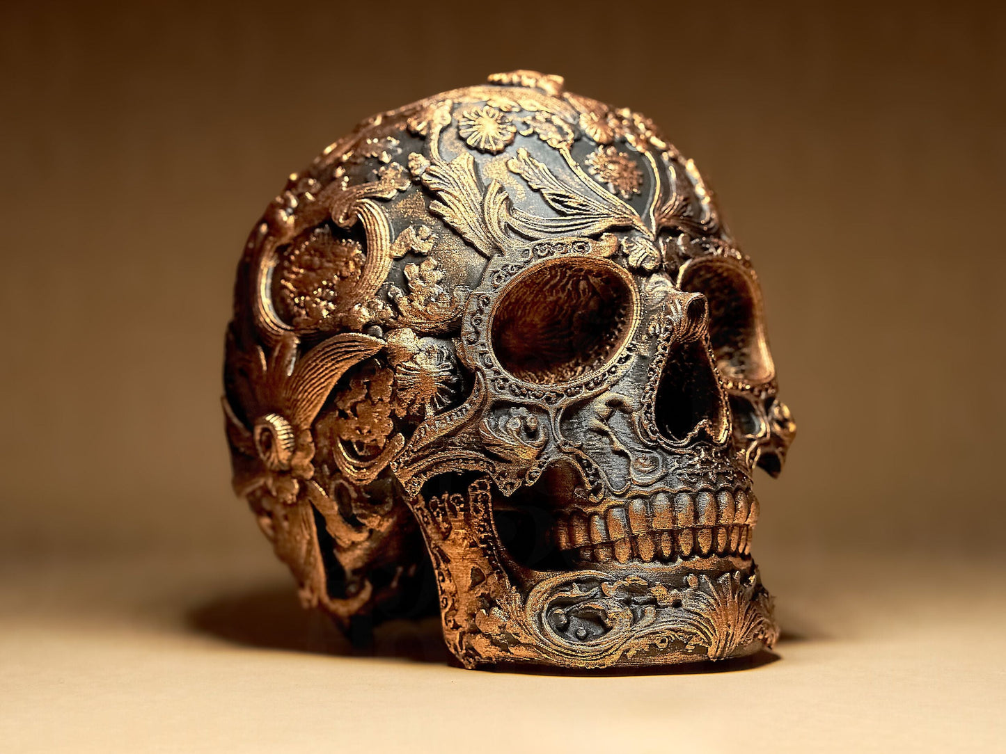 Ornate Skull - Ra Bust Egypt Mythology Decor in Gothic Skull Series - Shopthatapp.ca