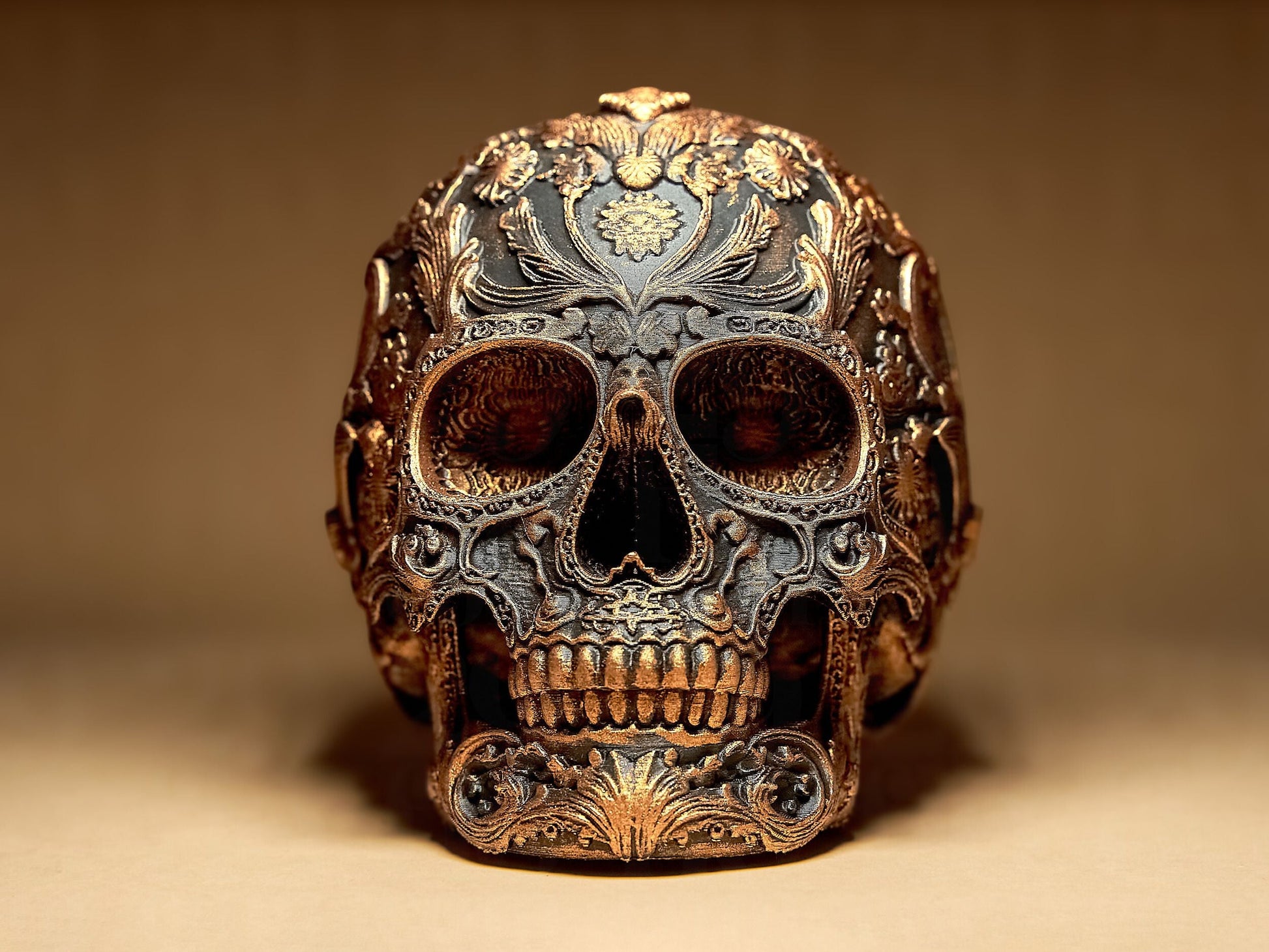Ornate Skull - Ra Bust Egypt Mythology Decor in Gothic Skull Series - Shopthatapp.ca