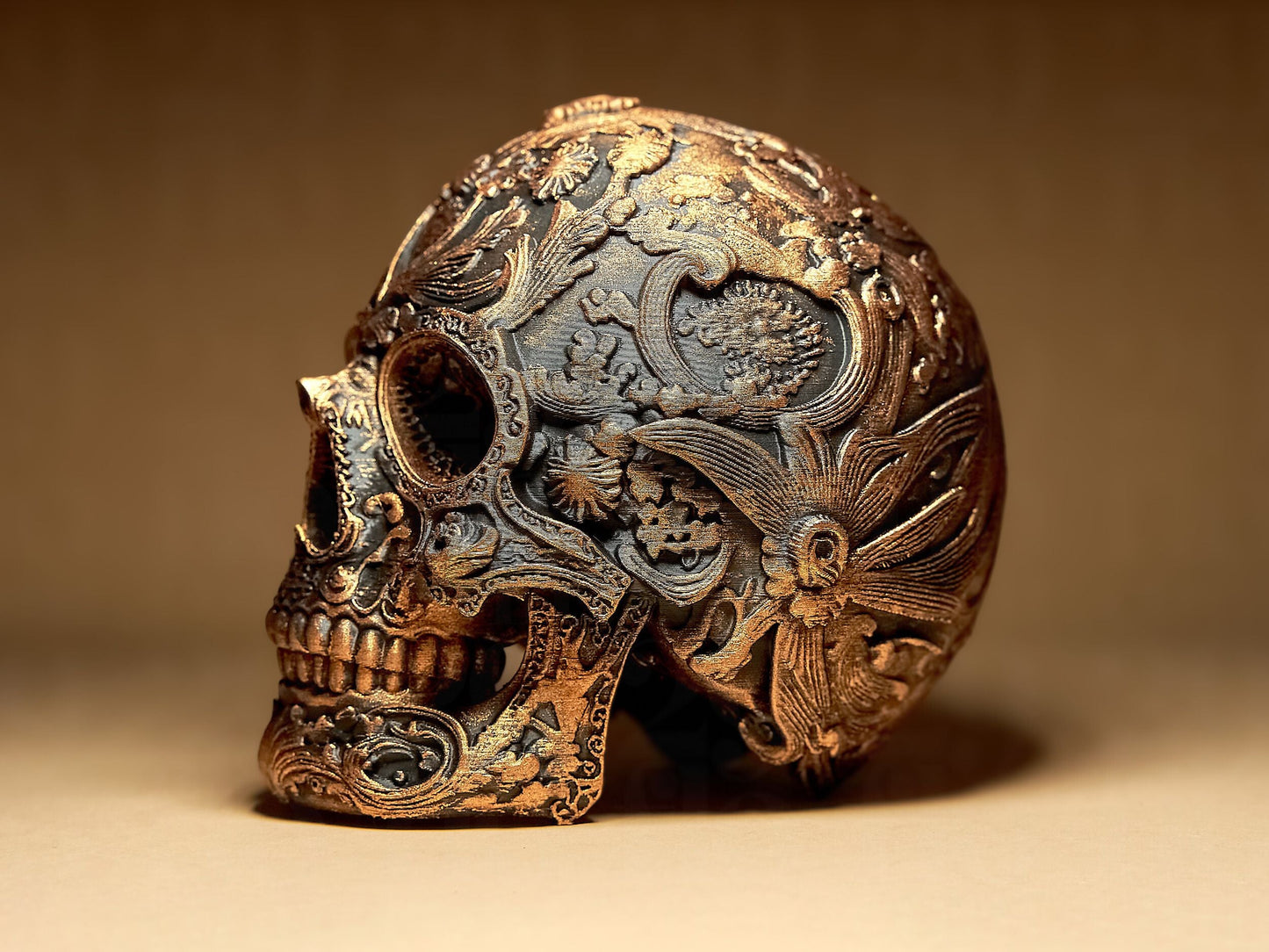 Ornate Skull - Ra Bust Egypt Mythology Decor in Gothic Skull Series - Shopthatapp.ca