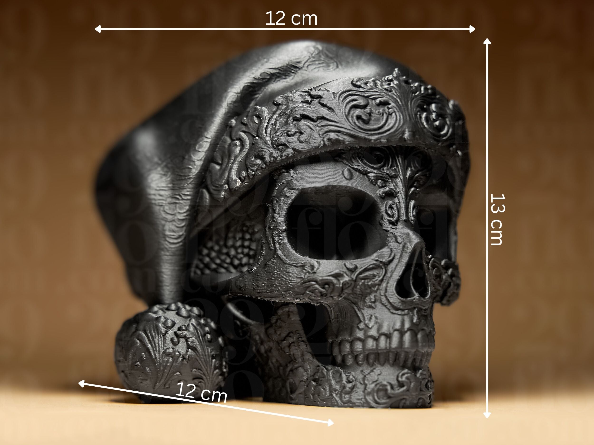 Beany Skull - Gothic Skull Beanie from the Gothic Skull Series