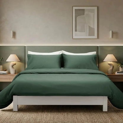 Skylar+Owl Canada refined sateen duvet cover set in soft, luxurious bedding with smooth, elegant fabric for ultimate comfort.