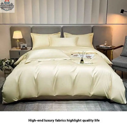 Egyptian cotton satin sheets from SLOTH Nation, showcasing smooth, luxurious long-staple fabric for comfortable, breathable bedding.
