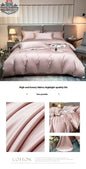 Egyptian cotton satin sheets from SLOTH Nation, soft and breathable long-staple fabric for luxurious bedding comfort.
